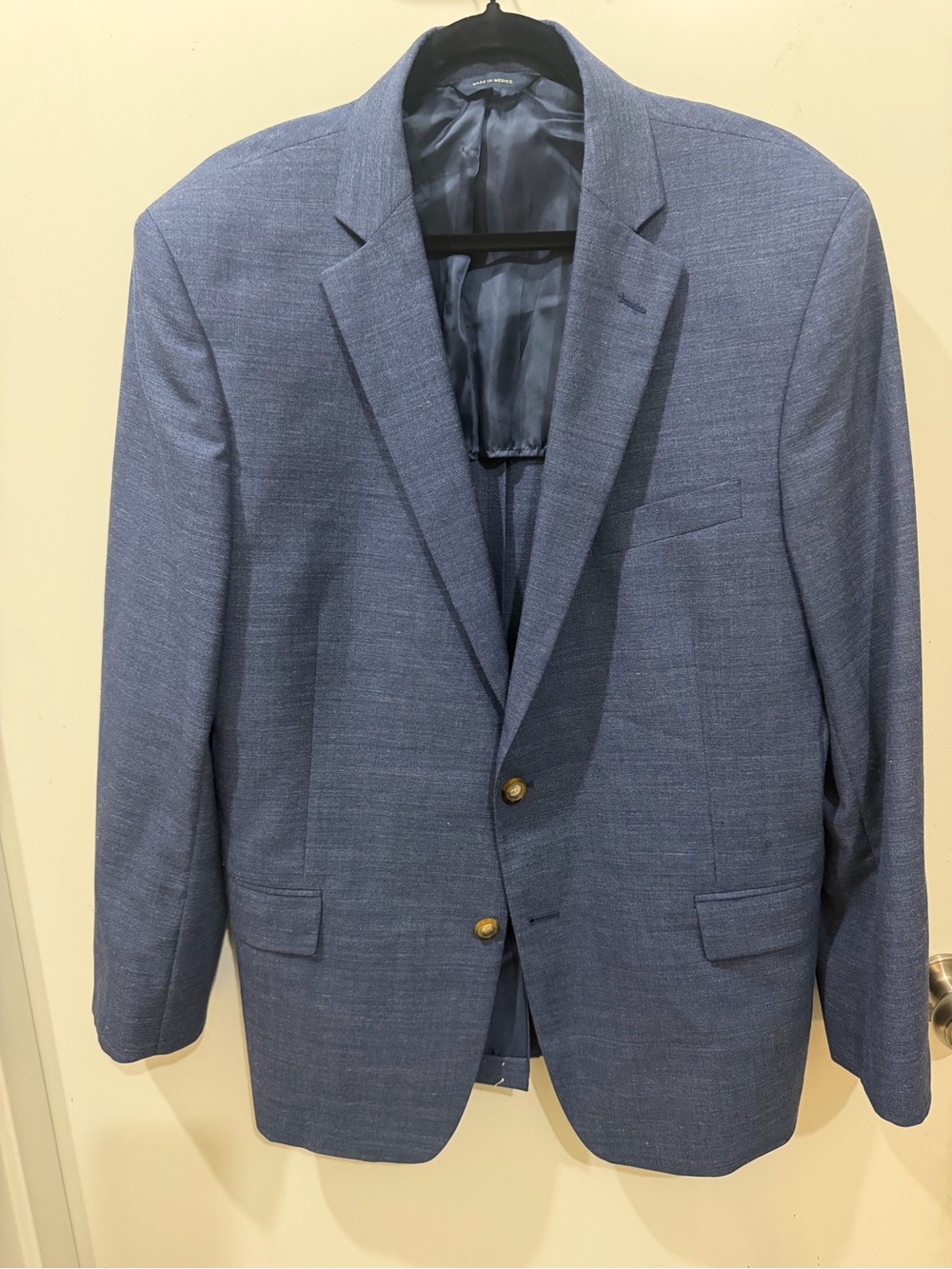 Brooks Brothers Navy Regent Fit Two-Button Blazer 44R